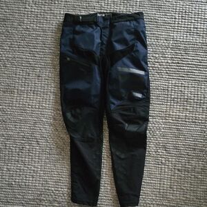 Men's Black and Navy Performance Pants